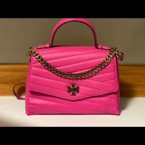 Authentic Tory Burch Kira Chevron Top Handle Satchel